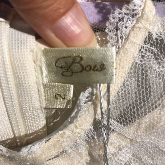 NWT Ivory dress size 2T - Picture 8 of 9